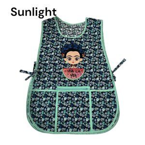 Apron Women Classic Embroidered Mexican Artisan/Mandil Artesanal Mexicano -NEW